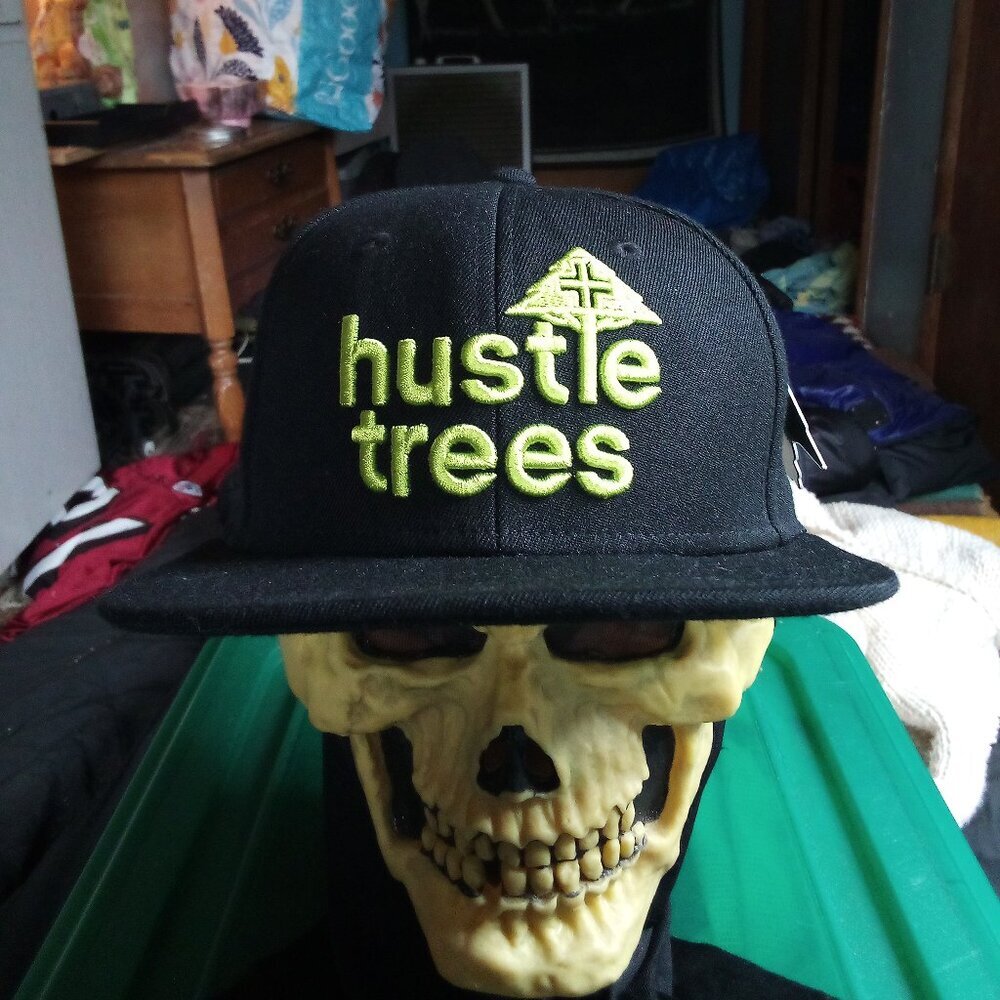 NWT LRG Hustle Trees Snap Hat Cap